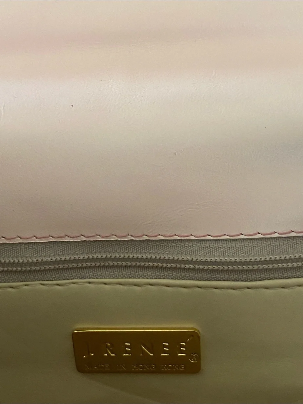 Vintage 80’s J. Renee Tan Snakeskin Bag